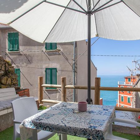 Ariel - Sea View Double Room 리오마기오레 외부 사진